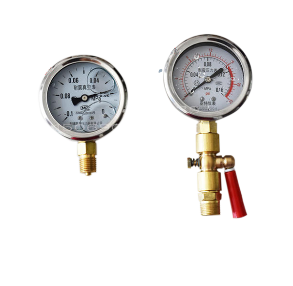 耐震壓力（lì）表真空負壓表
