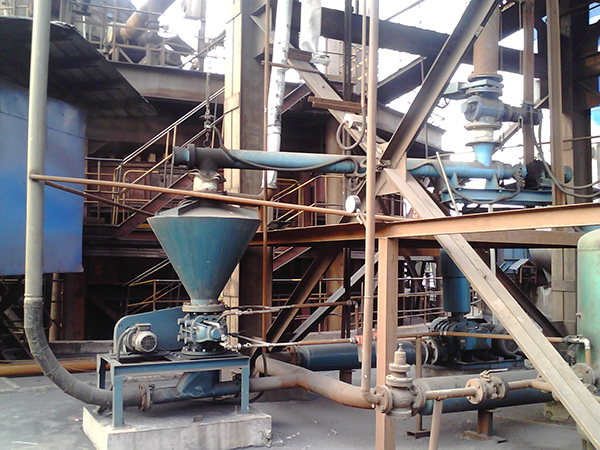 煤粉輸送現（xiàn）場