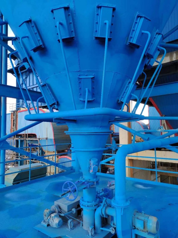 除塵灰輸送現場