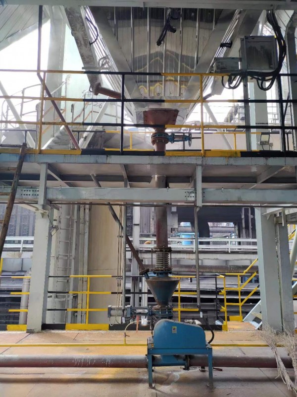 小蘇打氣力（lì）輸送（sòng）現場